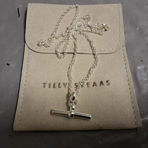 TILLY SVEAAS SILVER LOOK NECKLACE