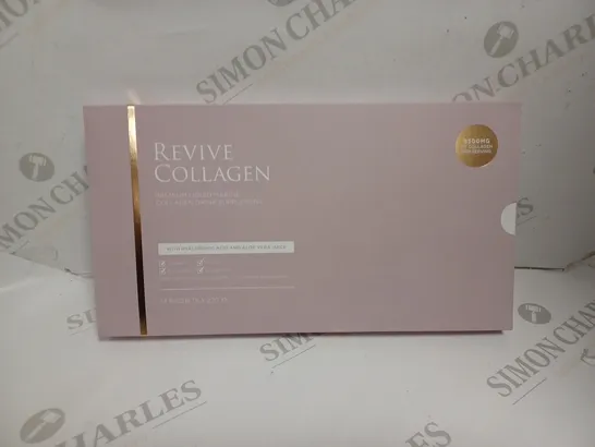 SEALED REVIVE PREMIUM LIQUID MARINE COLLAGEN DRINK SUPPLEMENT - 14 X 22G