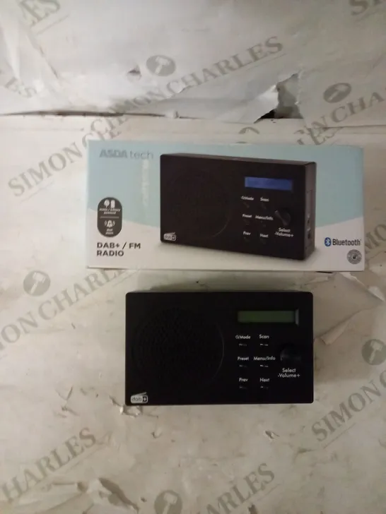 DAB+ RADIO WITH LCD COLOUR DISPLAY SCREEN