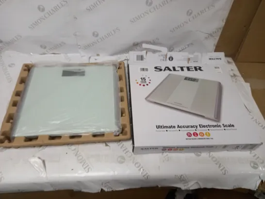 SALTER ULTIMATE ACCURACY ELECTRONIC SCALE 