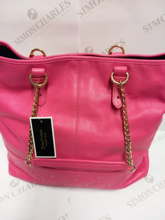 JUICY COUTURE FRANKIE TOTE BAG PINK