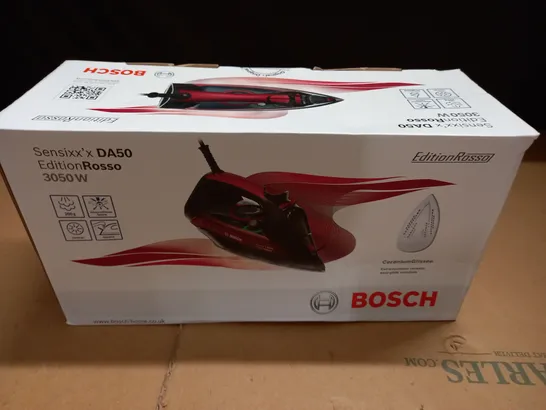 SEALED BOSCH SENSIXX DA50 EDITIONROSSO 3050W IRON