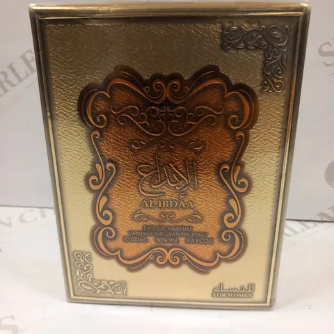 BOXED AND SEALED AL IBDAA EAU DE PARFUM 100ML