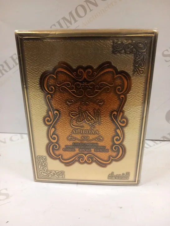 BOXED AND SEALED AL IBDAA EAU DE PARFUM 100ML