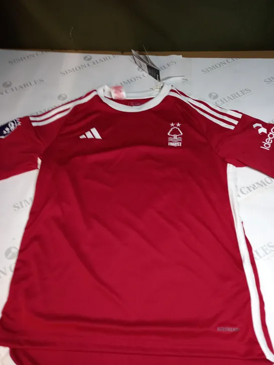 NOTTINGHAM FOREST HOME SHIRT SIZE 13/14 YEARS 