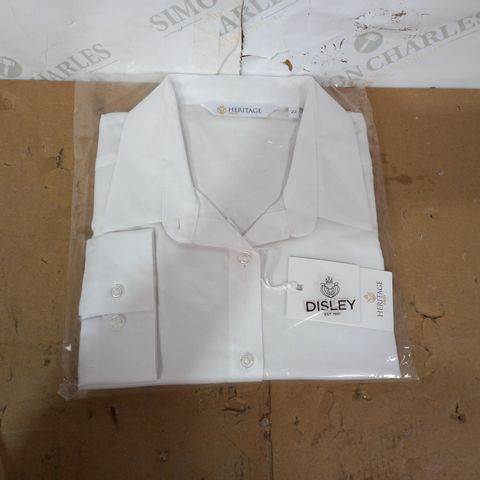 BRAND NEW DISLEY HERITAGE WHITE BUTTON UP SHIRT SIZE 22