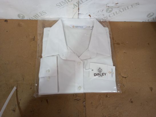 BRAND NEW DISLEY HERITAGE WHITE BUTTON UP SHIRT SIZE 22