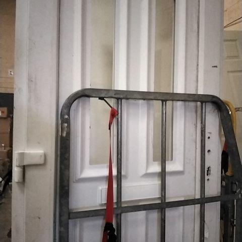 PVCU 2 PANEL  GLAZED RIGHT HANDED FRONT OPENING DOOR 