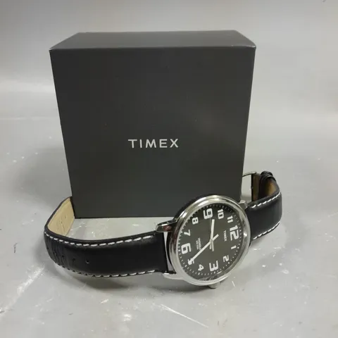 TIMEX INDIGLO BLACK DIAL WATCH 