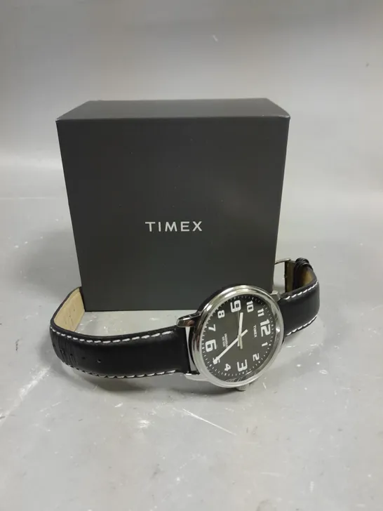 TIMEX INDIGLO BLACK DIAL WATCH 