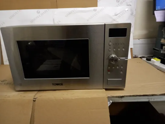 TOWER DUAL HEATER COMBO OVEN/MICROWAVE/GRILL STAINLESS STEEL