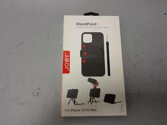 APPROXIMATELY 35 BOXED JOBY STANDPOINT VLOGGING PHONE CASE FOR IPHONE 12 PRO MAX