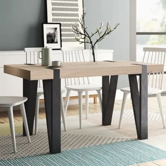 BOXED COVERLY 150CM DINING TABLE (2 BOXES)
