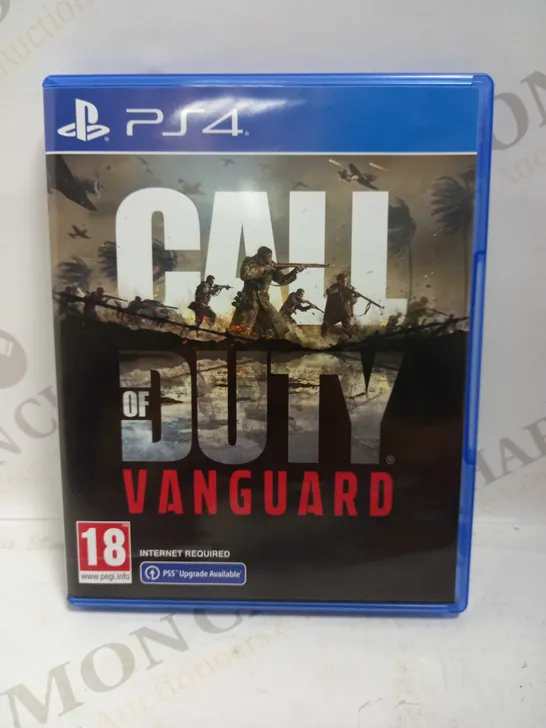 PLAYSTATION 4 GAME CALL OF DUTY VANGUARD RRP £54.99