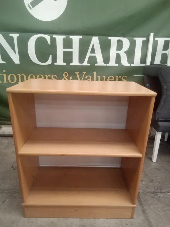 2 TIER WOODEN DISPLAY/STORAGE UNIT 80×93×40CM