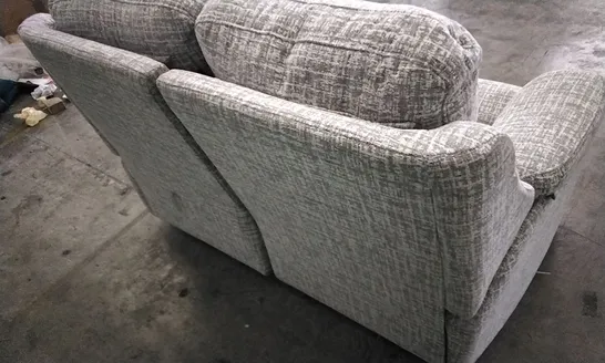 QUALITY BRITISH DESIGNED & MANUFACTURED G PLAN KINGSBURY 2 SEATER POWER RECLINER SHORE SLATE FABRIC SOFA 