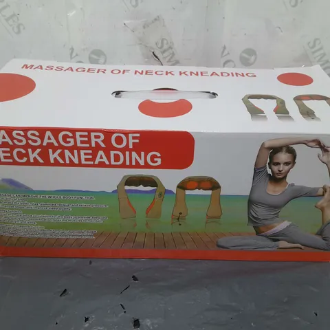 BOXED MASSAGER OF NECK KNEADING