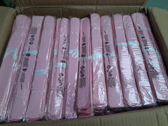 LARGE QUANTITY OF PINK 15" TISSUE PAPER DECORATIONS 