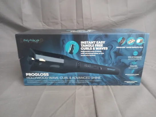 BOXED REVAMP PROGLOSS HOLLYWOOD WAVE, CURL AND ADVANCED SHINE