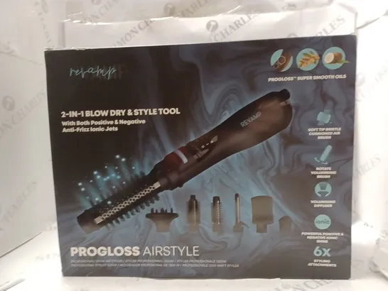 BOXED REVAMP PROGLOSS 6 IN 1 AIRSTYLER RRP £79.99