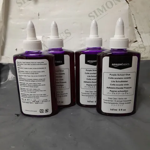 AMAZON BASIC PURPLE SCHOOL GLUE 