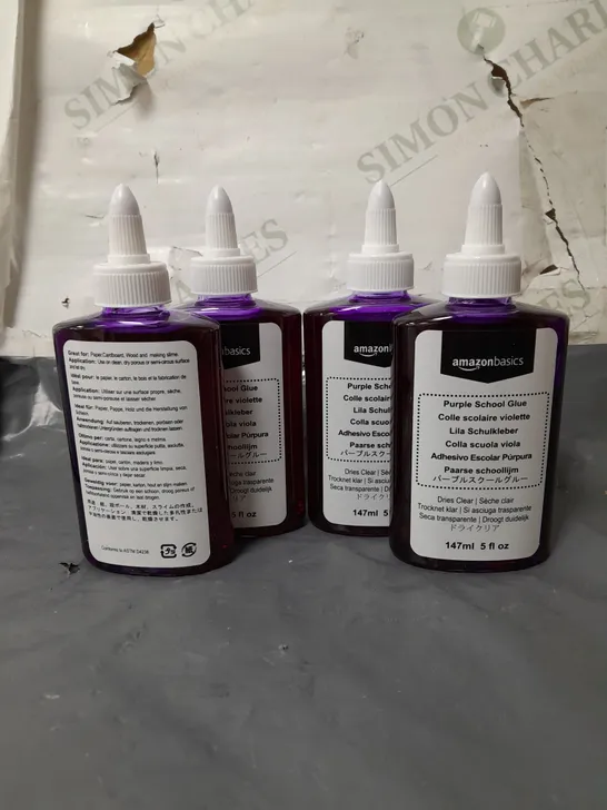 AMAZON BASIC PURPLE SCHOOL GLUE 