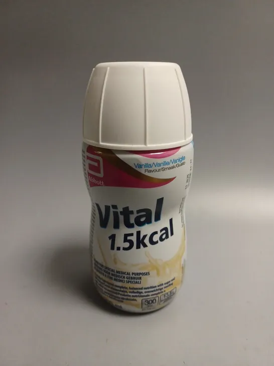 APPROXIMATELY 20 SEALED ABBOTT VITAL 1.5 KCAL READY TO DRINK VANILLA - 15 X 200ML