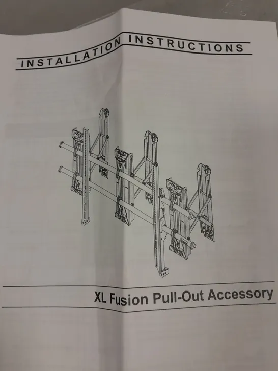 FUSION WALL MOUNT PULL OUT ACCESSORY