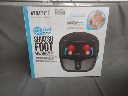 BOXED HOMEDICS SHIATSU FOOT MASSAGER GSF-500H-EU