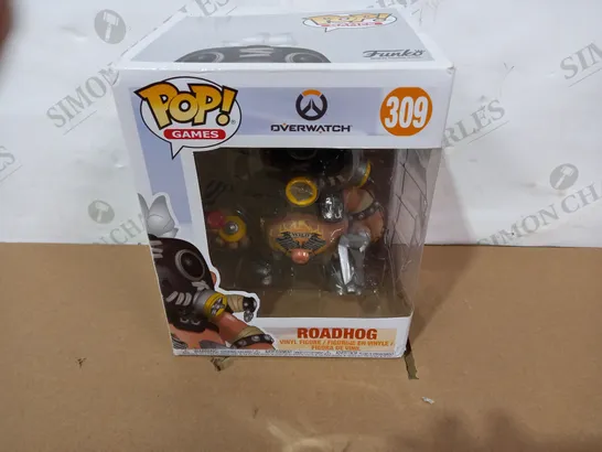 BOXED POP! GAMES OVERWATCH 309 ROADHOG VINYL FIGURE