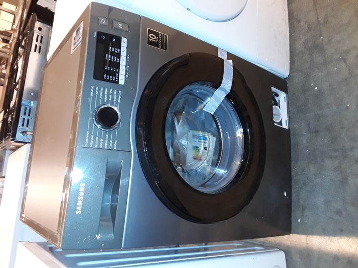 Lot 33: SAMSUNG SERIES 5 WW80TA046AX/EU WITH ECOBUBBLE™ 8KG WASHING ...