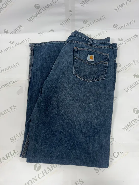 CARHARTT RELAXED FIT JEANS IN BLUE SIZE W38/L34