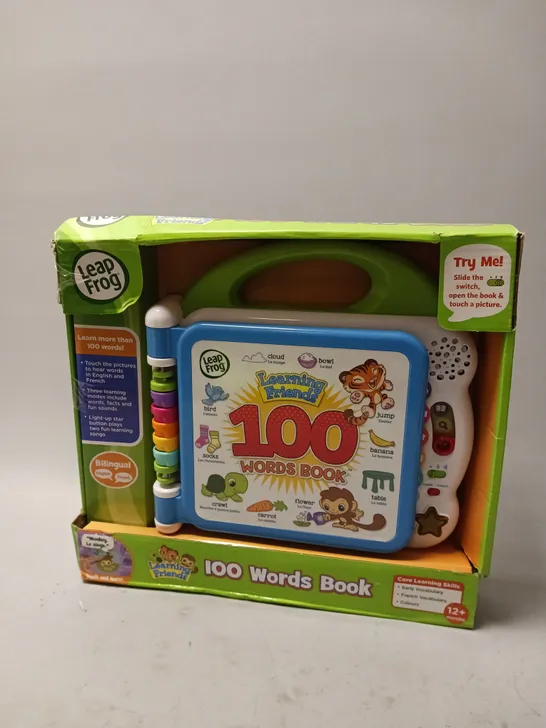 LEAP FROG LEARNING FRIENDS 100 WORDS BOOK