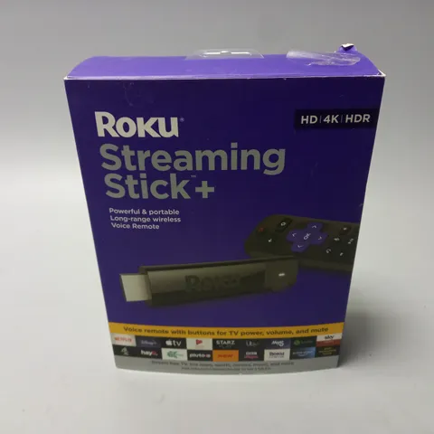 BOXED ROKU STREAMING STICK+