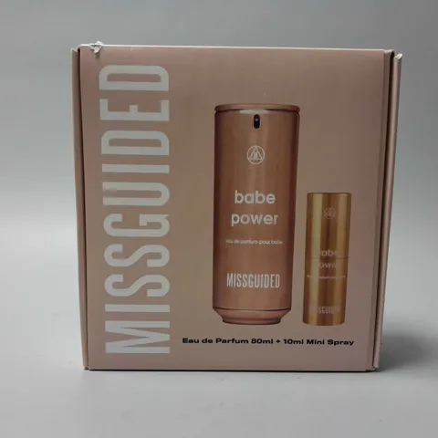 BOXED AND SEALED MISSGUIDED BABE POWER SET