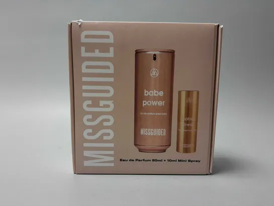 BOXED AND SEALED MISSGUIDED BABE POWER SET