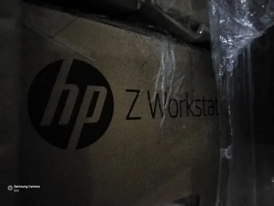 PALLET OF ASSORTED ITEMS INCLUDING GREEN CHRISTMAS TREE, HP Z WORKSTATION, LUVODI