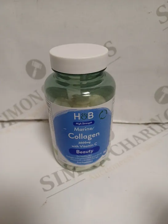 HOLLAND & BARRETT MARINE COLLAGEN WITH VITAMIN C 3000MG