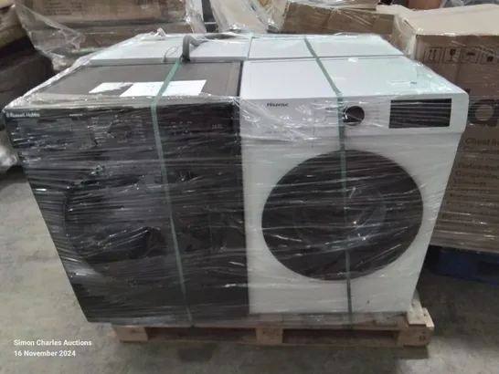 PALLET OF APPROXIMATELY 4 UNPROCESSED RAW RETURN WHITE GOODS TO INCLUDE;