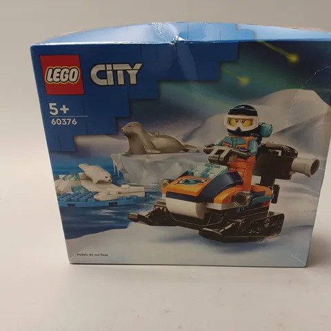 BOXED LEGO CITY ARCTIC SNOWMOBILE - 60376