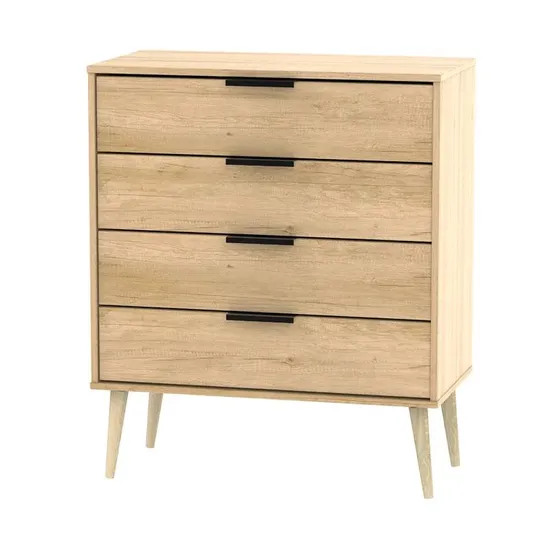 BOXED RENNICK 4 DRAWER CHEST OF DRAWERS (1 BOX)