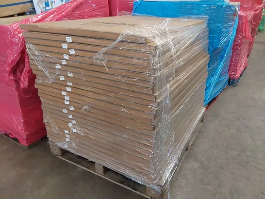 PALLET OF APPROXIMATELY 25x BOXED ALUMINIUM FRAME WRITING BOARDS 