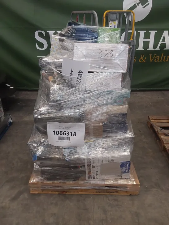 PALLET OF APPROXIMATELY 42 UNPROCESSED RAW RETURN HOUSEHOLD AND ELECTRICAL GOODS TO INCLUDE;