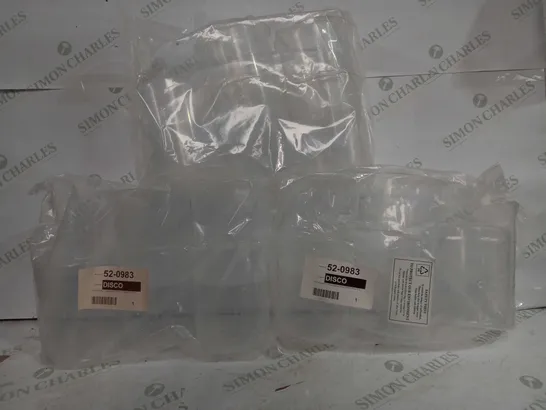 BOX OF APPROX. 15 RVFM BEAKER POLYPROPYLENE SQUAT 1000ML