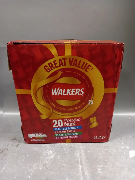 WALKERS CLASSIC PACK CRISPS SELECTION 