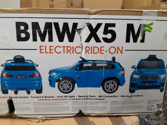 BOXED BMW X5 12V ELECTRIC RIDE-ON CAR  - COLLECTION ONLY  RRP £399.99