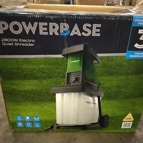 BOXED POWERBASE 2800W ELECTRIC QUIET SHREDDER