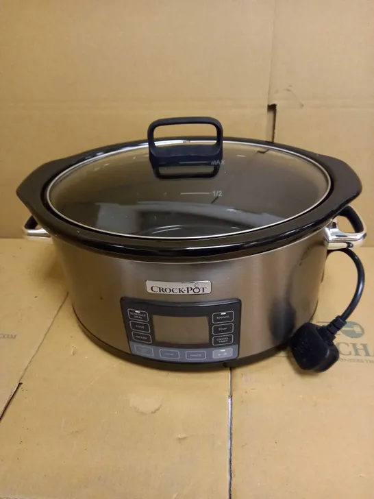 CROCK-POT TIMESELECT DIGITAL SLOW COOKER