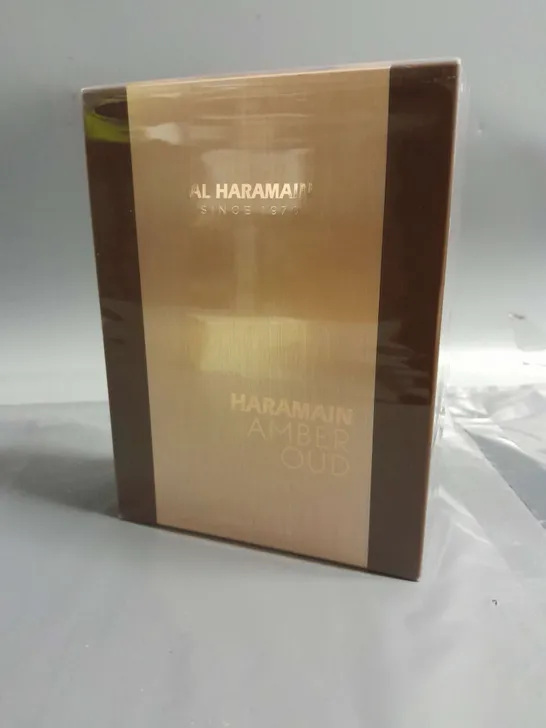 BOXED AND SEALED AL HARAMAIN AMBER OUD GOLD EDITION EAU DE PARFUM 60ML