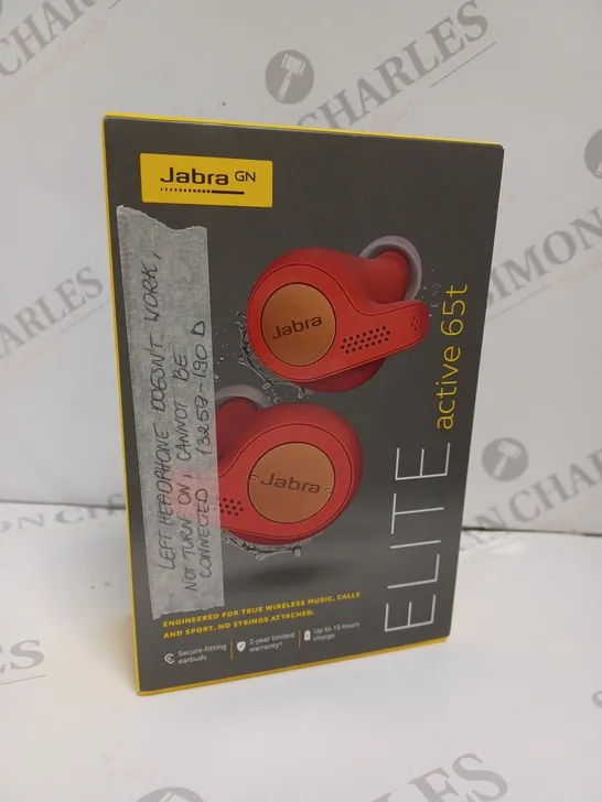 BOXED JABRA ELITE ACTIVE 65T EARBUDS